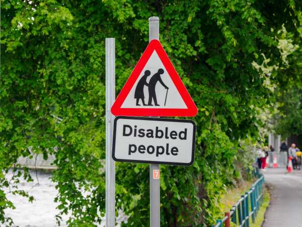 Pas på de handicappede
