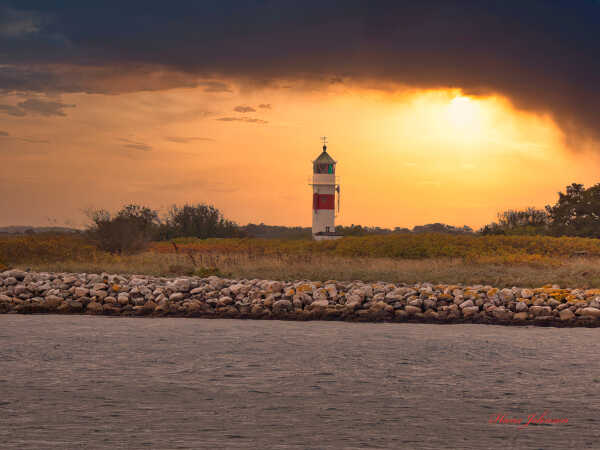 en tur ved Årø fyr