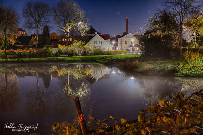 Aabenraa by night